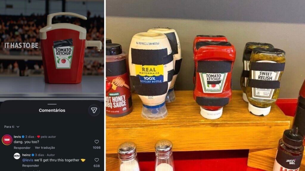 Heinz ma zaklejane logo na keczupie