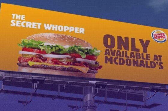 Whopper Detour - McDonald's pomaga sprzedawać Burger King