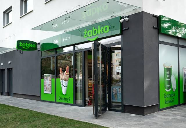 żabka - przykład brandu
