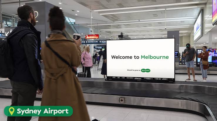 Welcome to Melbourne - reklama w sydney specsavers
