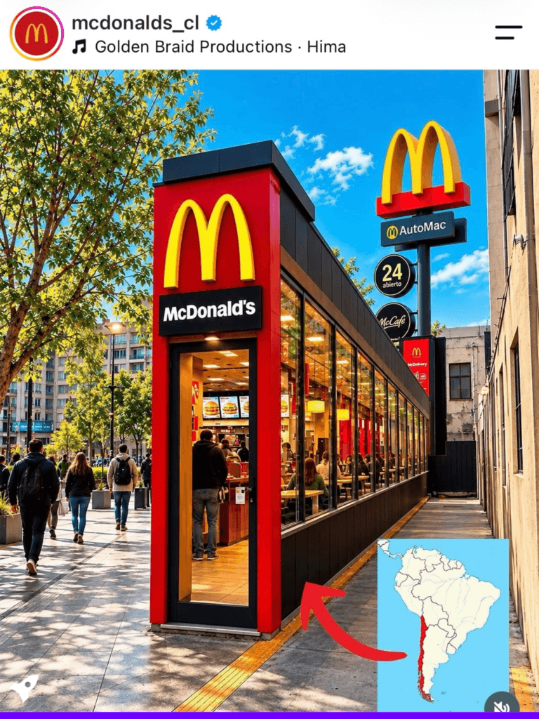 McDonald's - real-time marketing chile żart